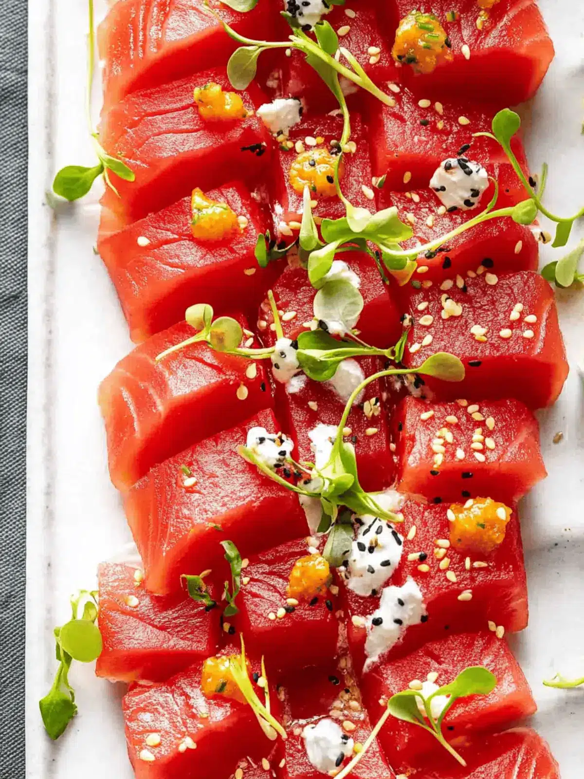 Refresh Your Plate with Watermelon and Tuna Sashimi Delight 4 Watermelon and Tuna Sashimi