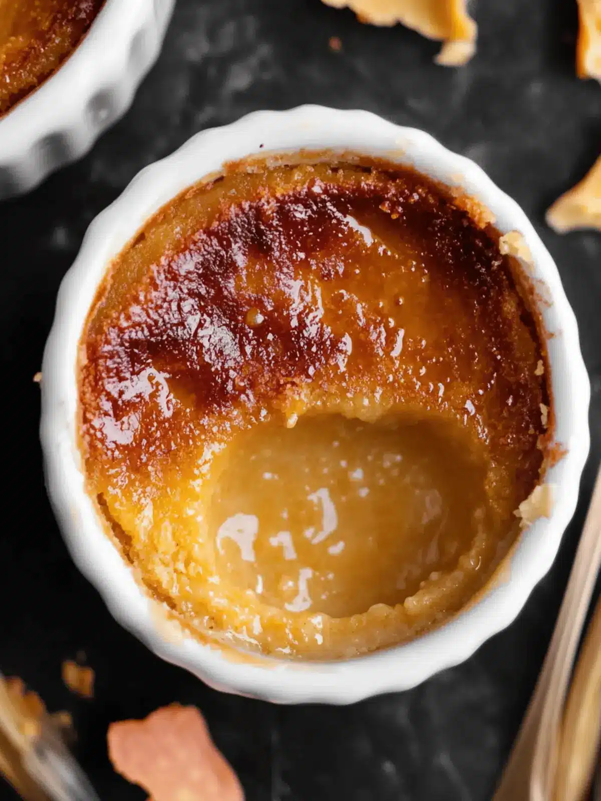 Vegan Pumpkin Creme Brulee