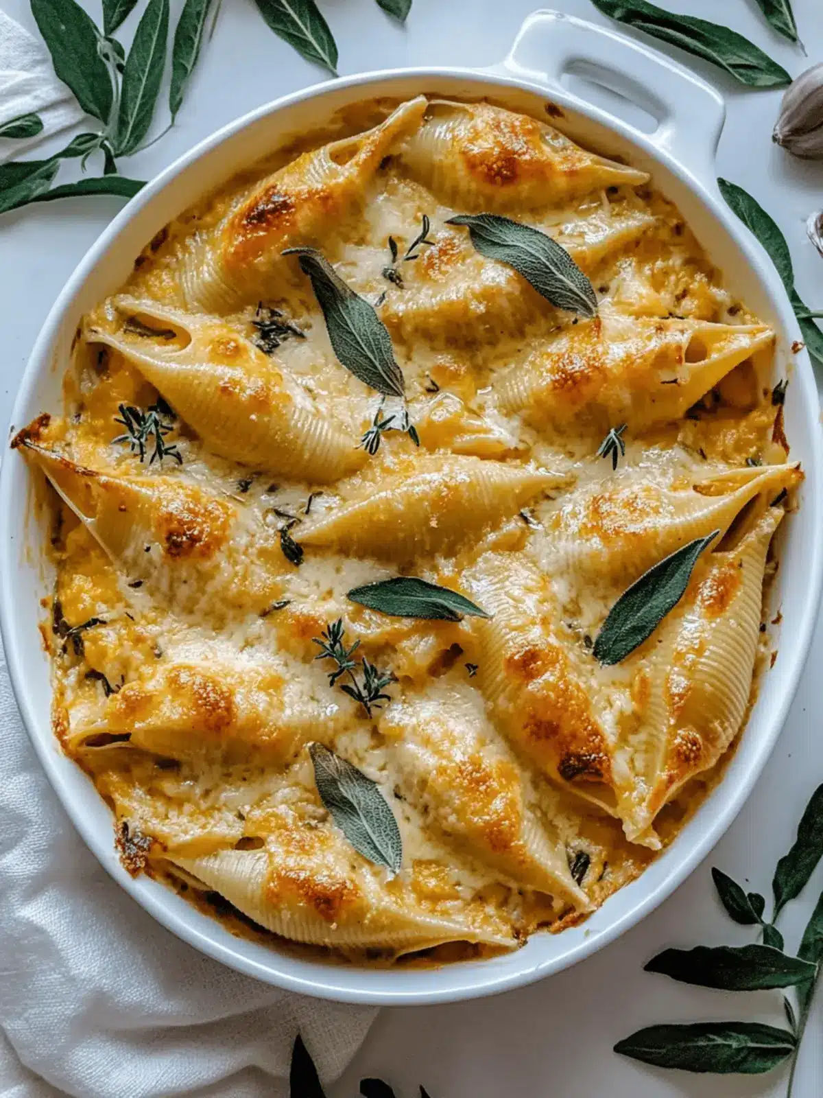Pumpkin & Gouda Stuffed Shells