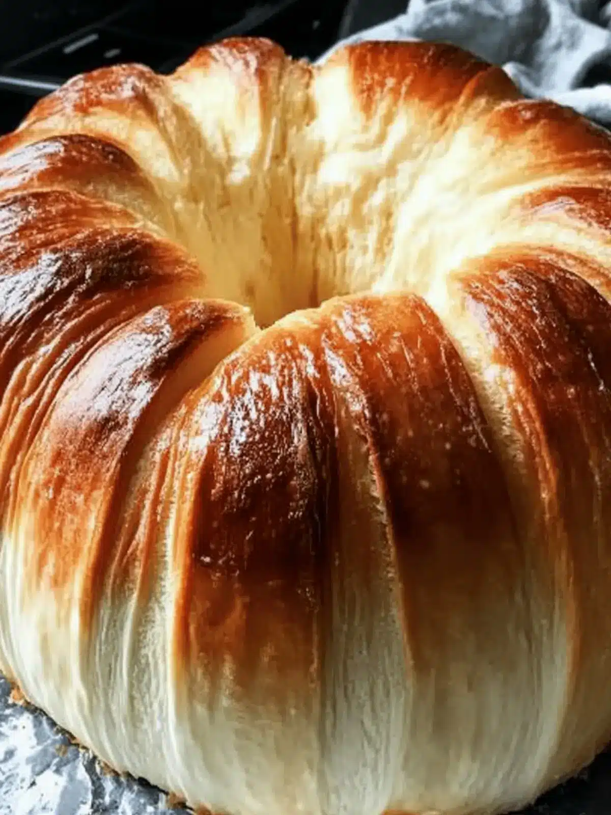 Soft and Fluffy Wool Roll Bread (Tangzhong)