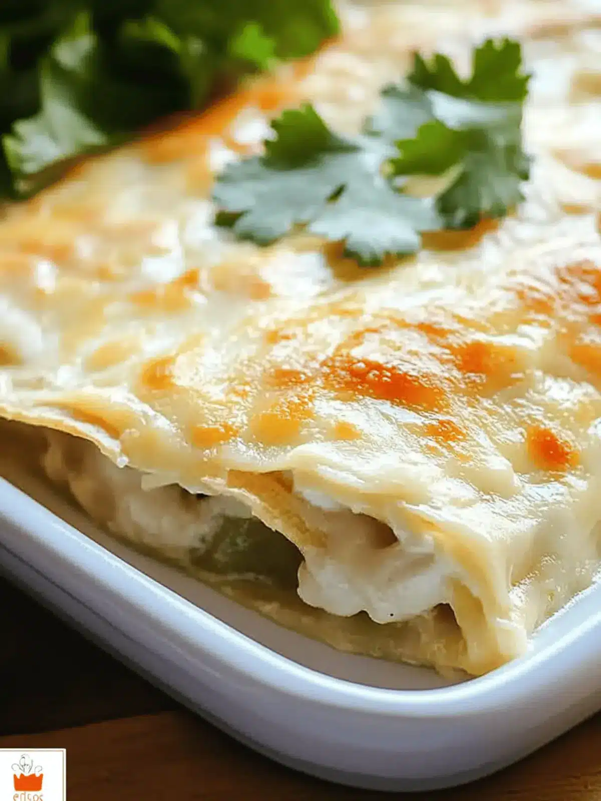 Irresistible Cheesy Creamy White Chicken Enchiladas Recipe 3 Cheesy Creamy White Chicken Enchiladas