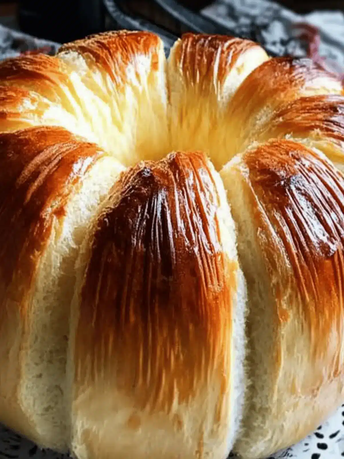 Soft and Fluffy Wool Roll Bread (Tangzhong)