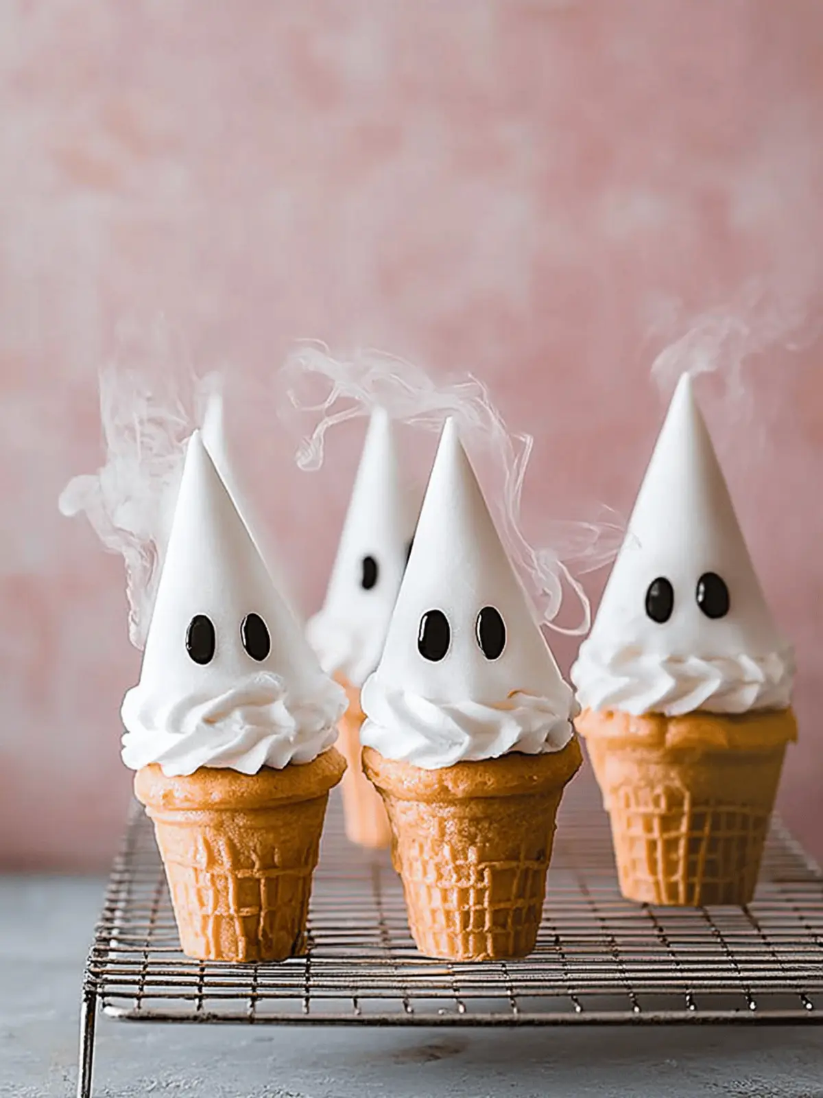 Ghost Hi-Hat Conecakes: Spooky Treats to Wow Your Halloween Party 4 Ghost Hi-Hat Conecakes