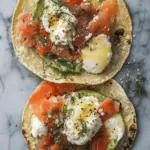 Smashed Avocado & Lox Breakfast Tacos