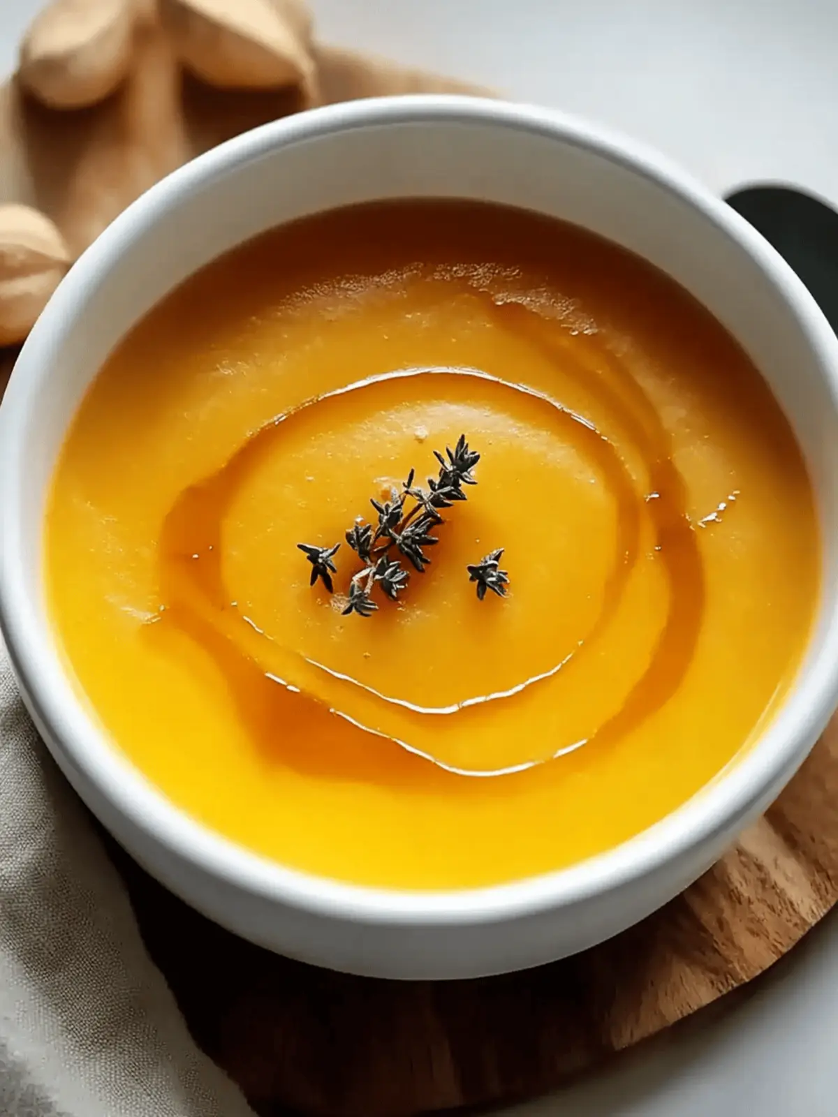 Creamy Honey Roasted Acorn Squash Soup That's Simply Irresistible 2 Creamy Honey Roasted Acorn Squash Soup