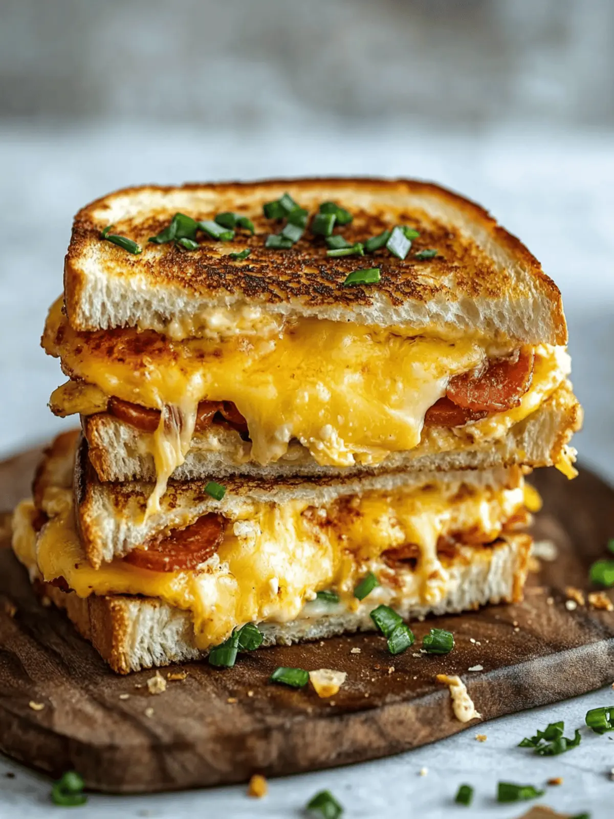 Breakfast Grilled Cheese