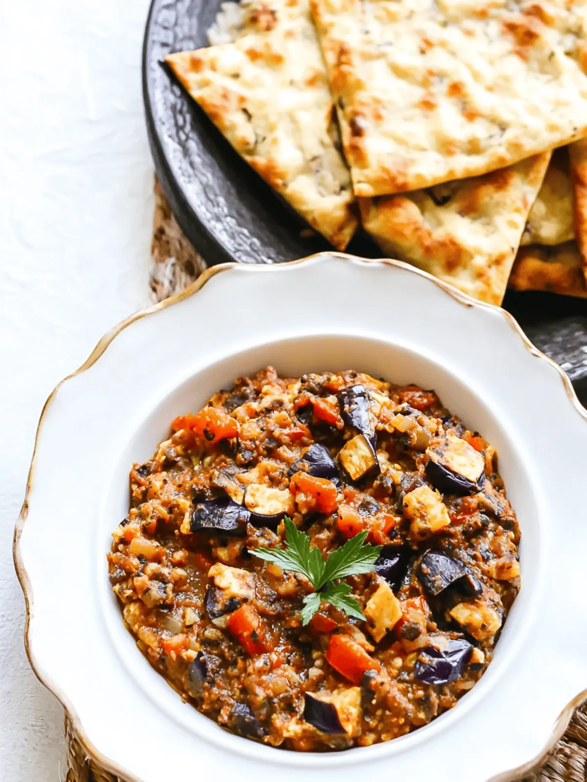 Zaalouk – Eggplant and Tomato Dip
