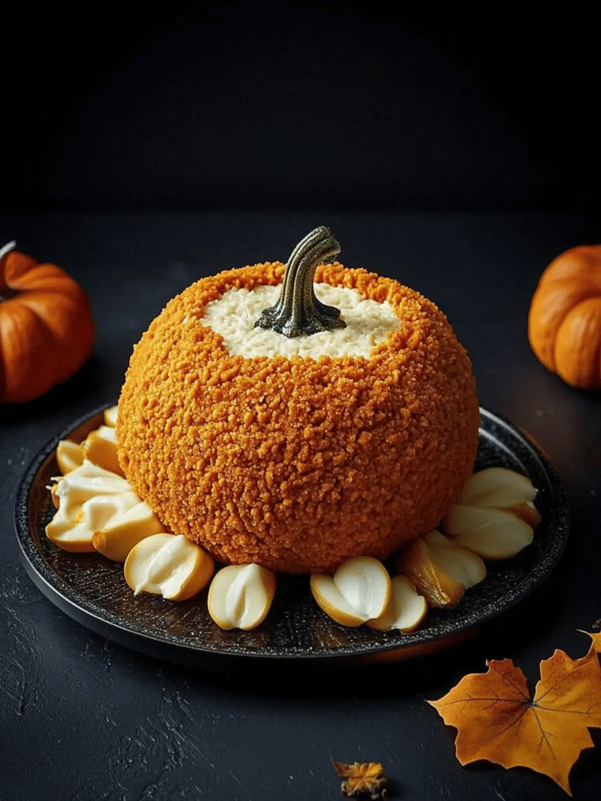 Ultimate Pumpkin Cheese Ball Recipe for Fall Festivities 2 Pumpkin Cheese Ball