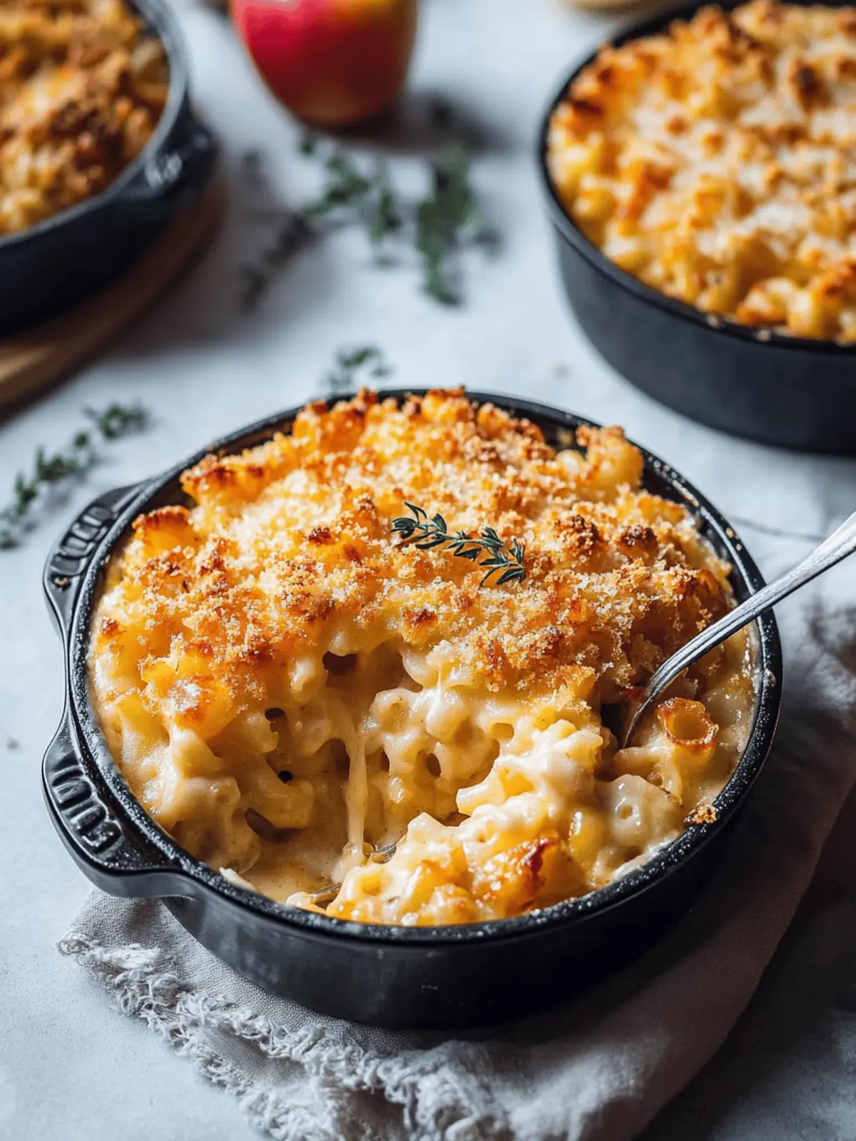 Caramelized Onion Apple Mac and Cheese: A Cozy Twist! 2 Caramelized Onion Apple Mac And Cheese