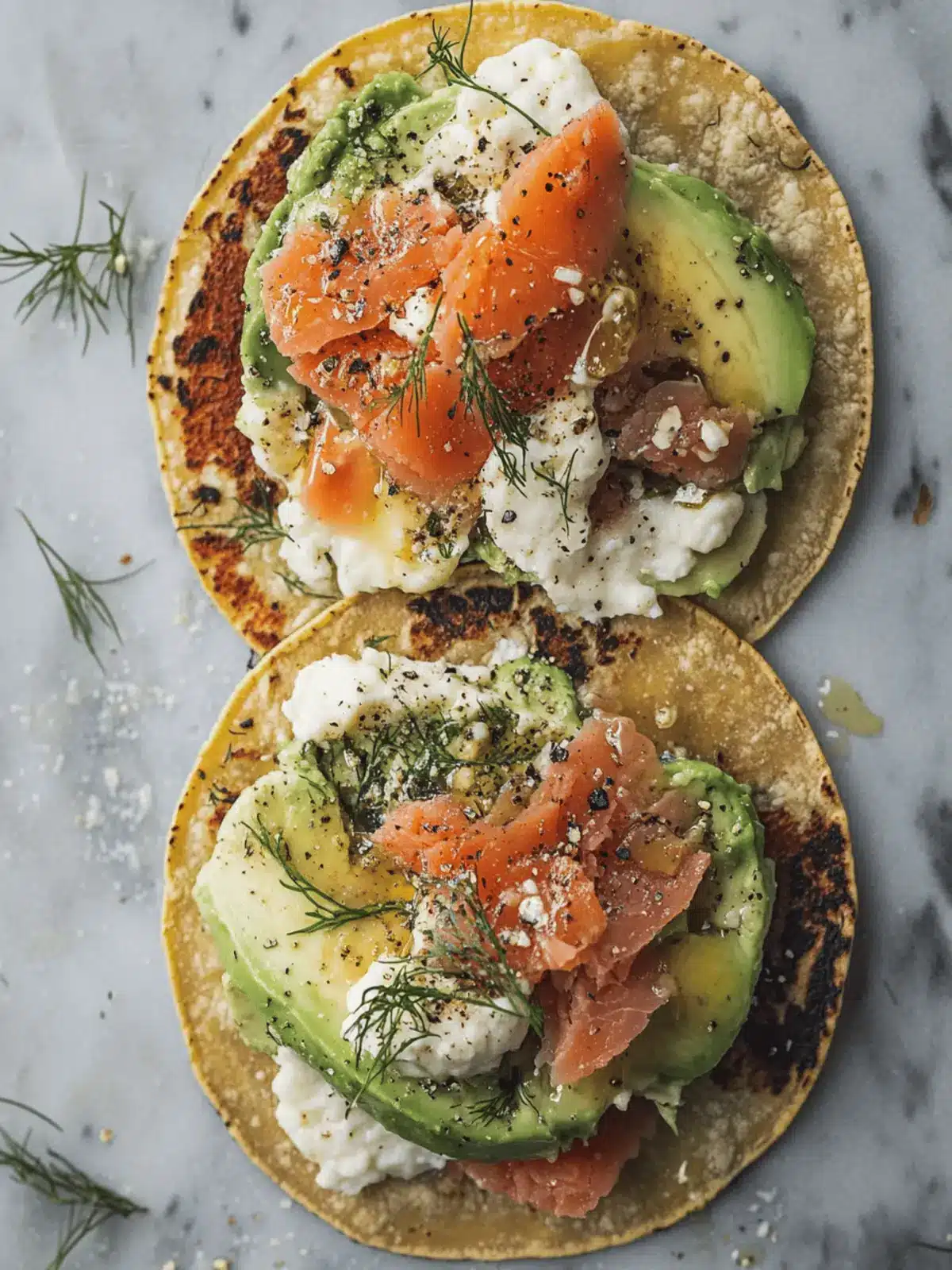 Smashed Avocado & Lox Breakfast Tacos for a Flavorful Morning 3 Smashed Avocado & Lox Breakfast Tacos