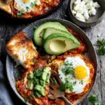 Shakshuka with Feta & Avocado Salad