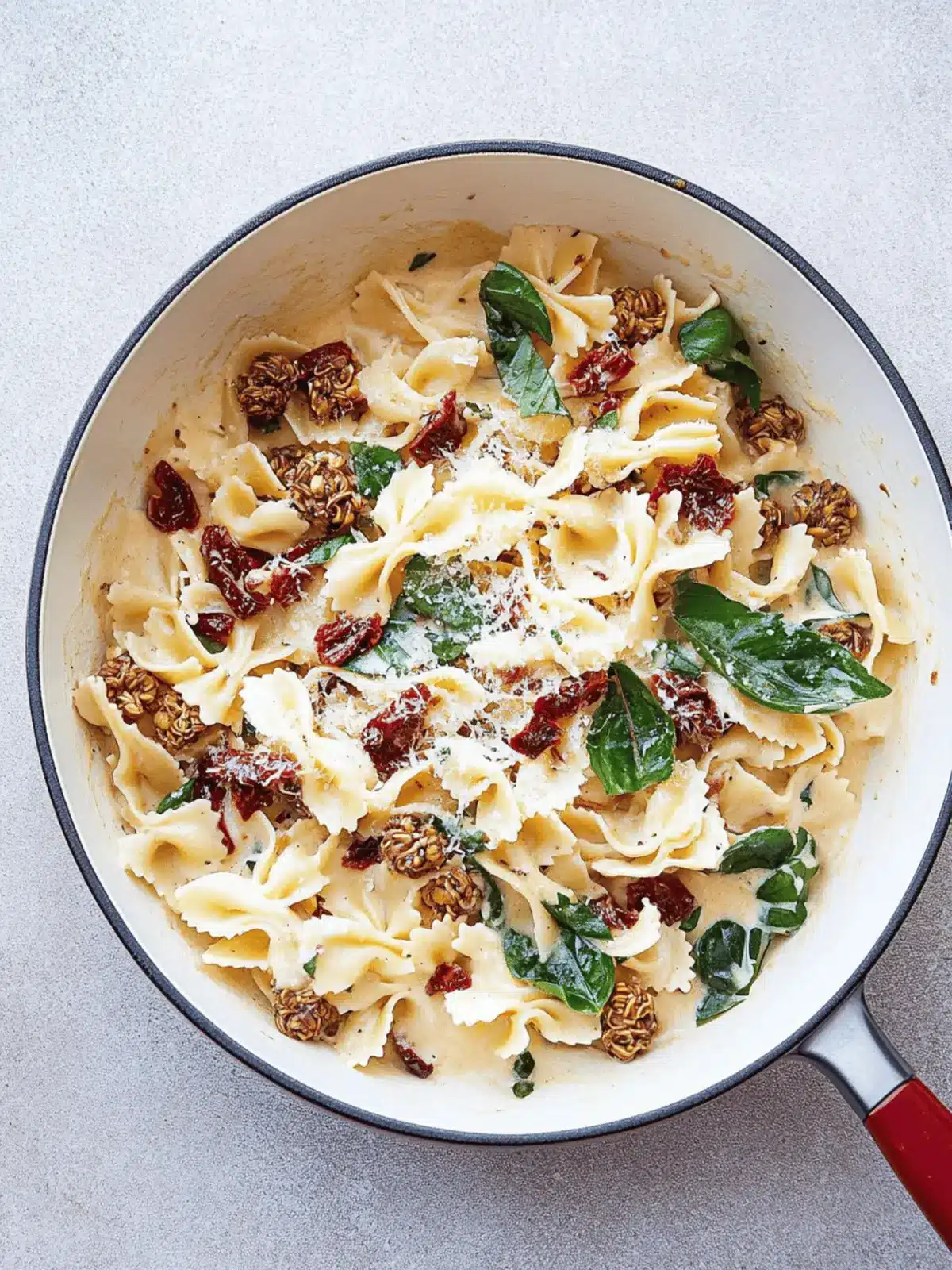 Creamy Sun Dried Tomato Pasta with Garlic Soy Curls Magic 2 Creamy Sun Dried Tomato Pasta with Garlic Soy curls