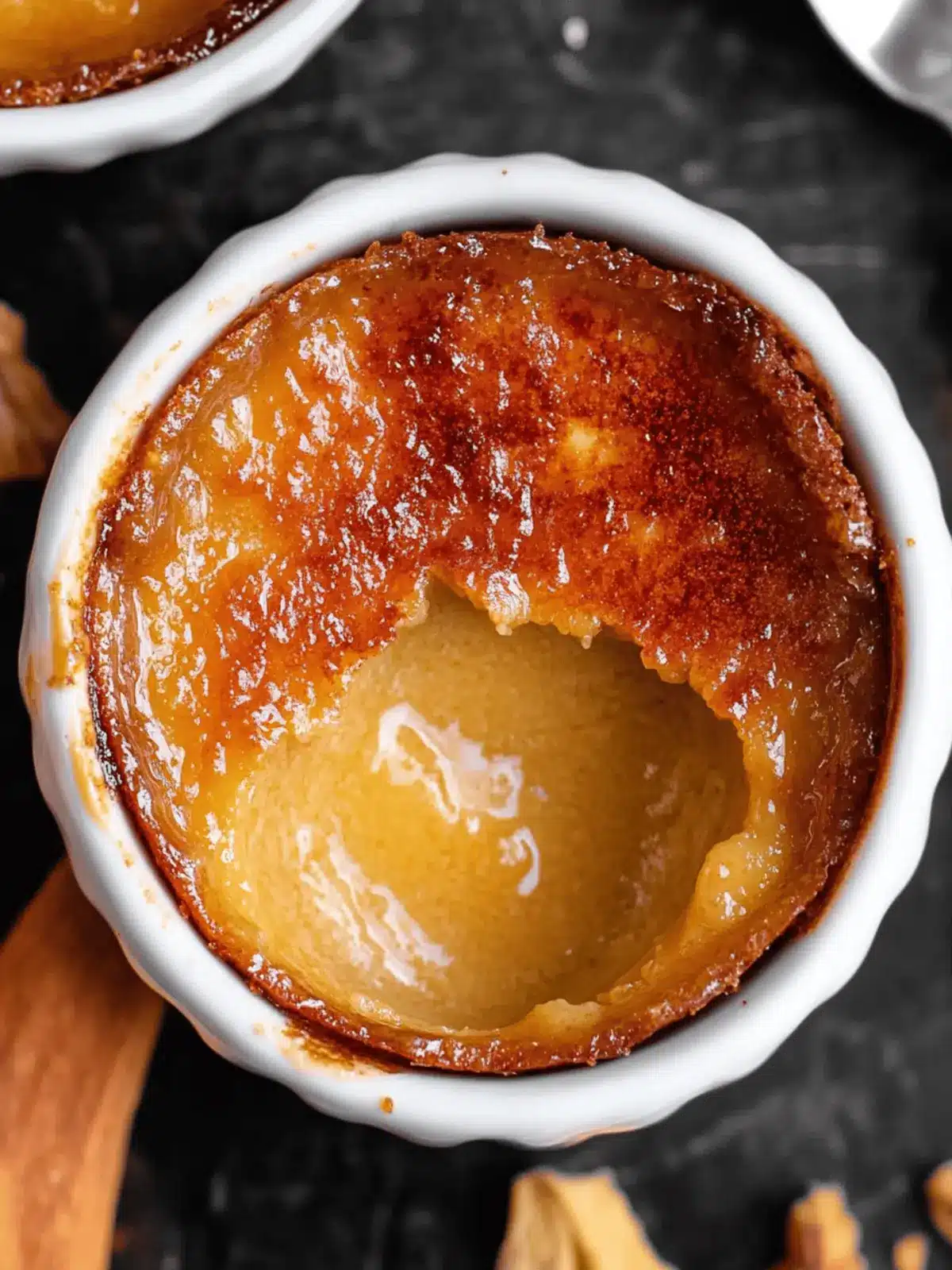Vegan Pumpkin Creme Brulee