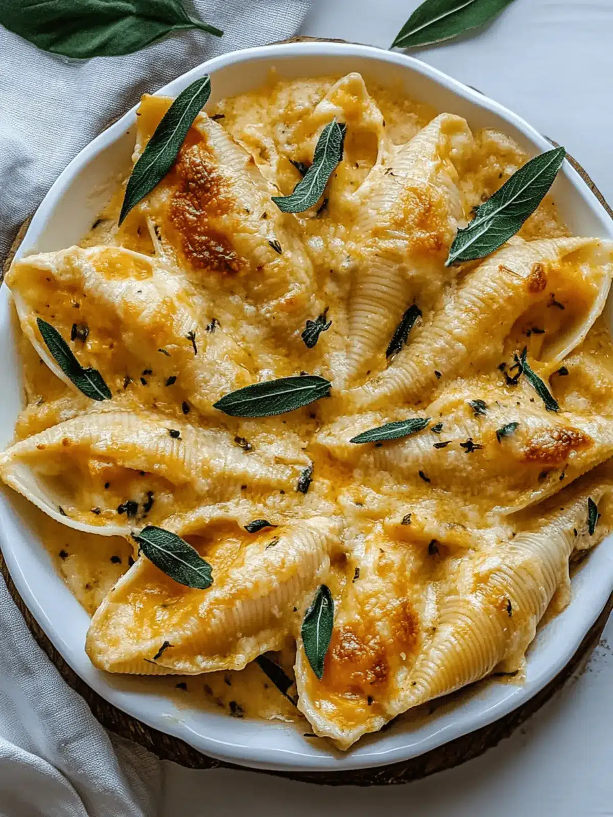 Pumpkin & Gouda Stuffed Shells