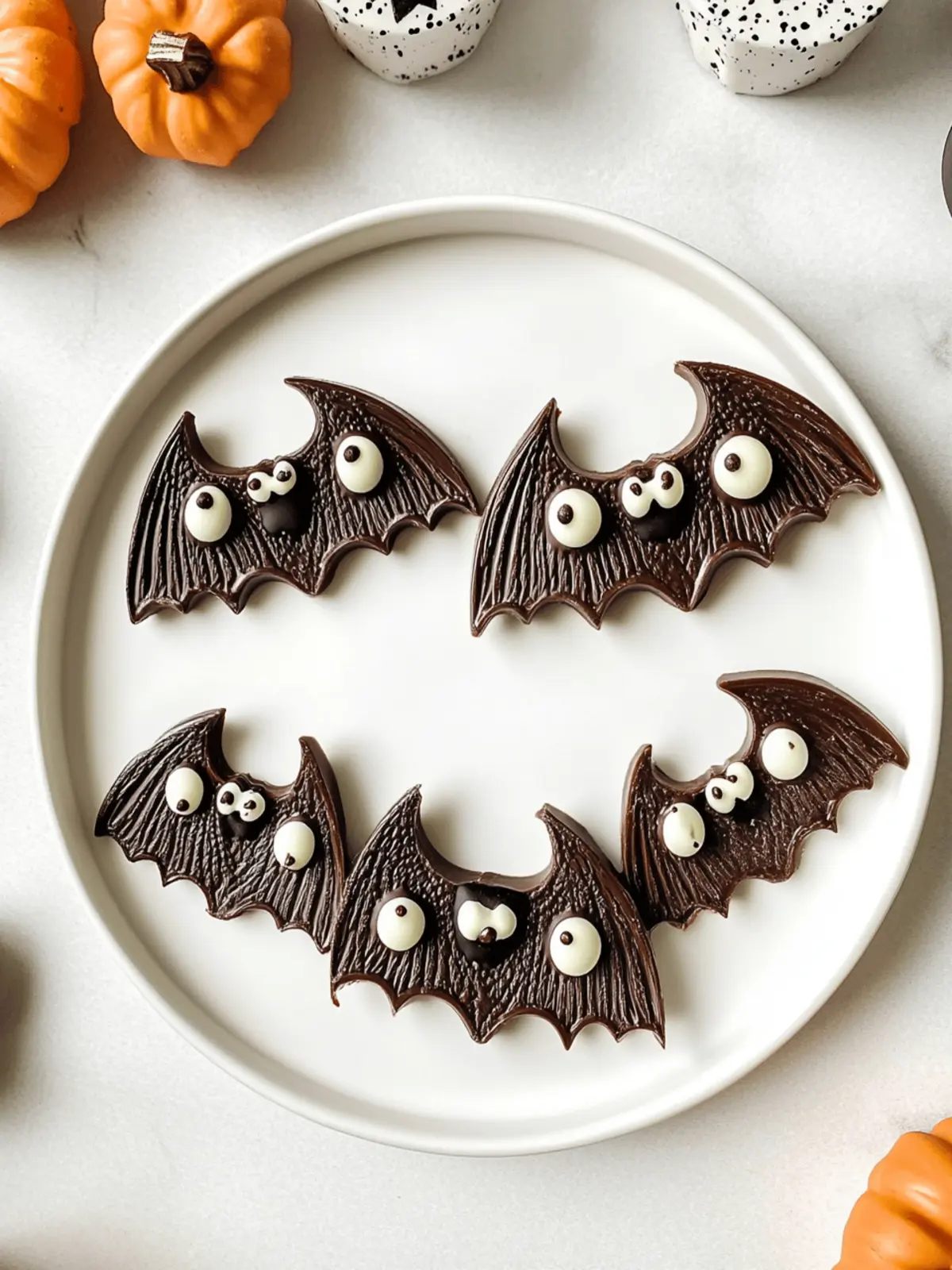 Cute Halloween Chocolate Bats: Fun Treats for Spooky Fun 4 Halloween Chocolate Bats