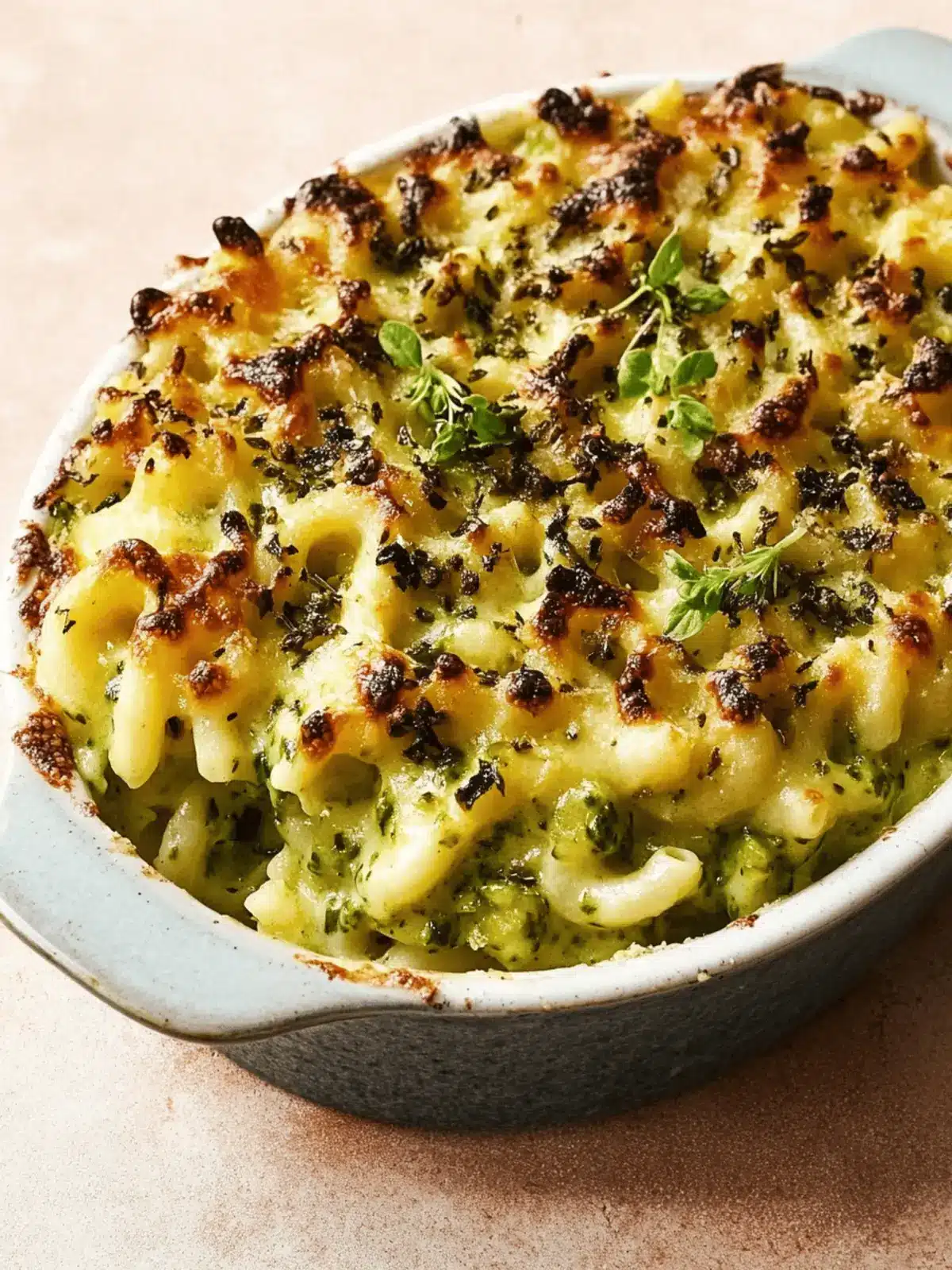 Savory Wild Garlic Macaroni Cheese to Elevate Comfort Meals 3 Wild garlic macaroni cheese