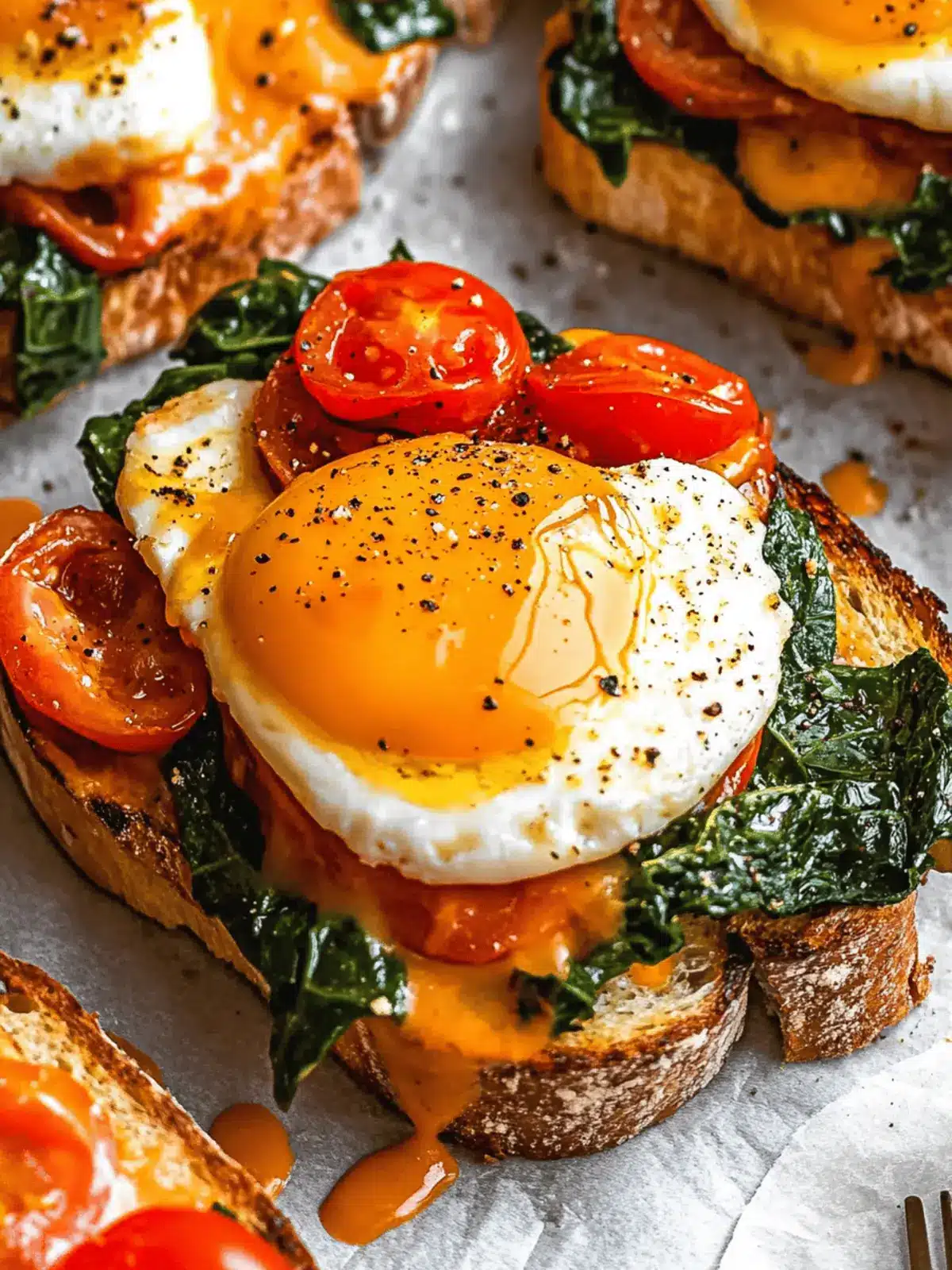 Mediterranean Breakfast Toast