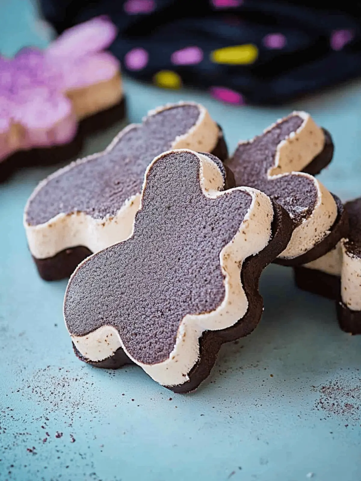 Delicious Vegan Ice Cream Batwiches Perfect for Halloween Fun 3 Vegan Ice Cream Batwiches