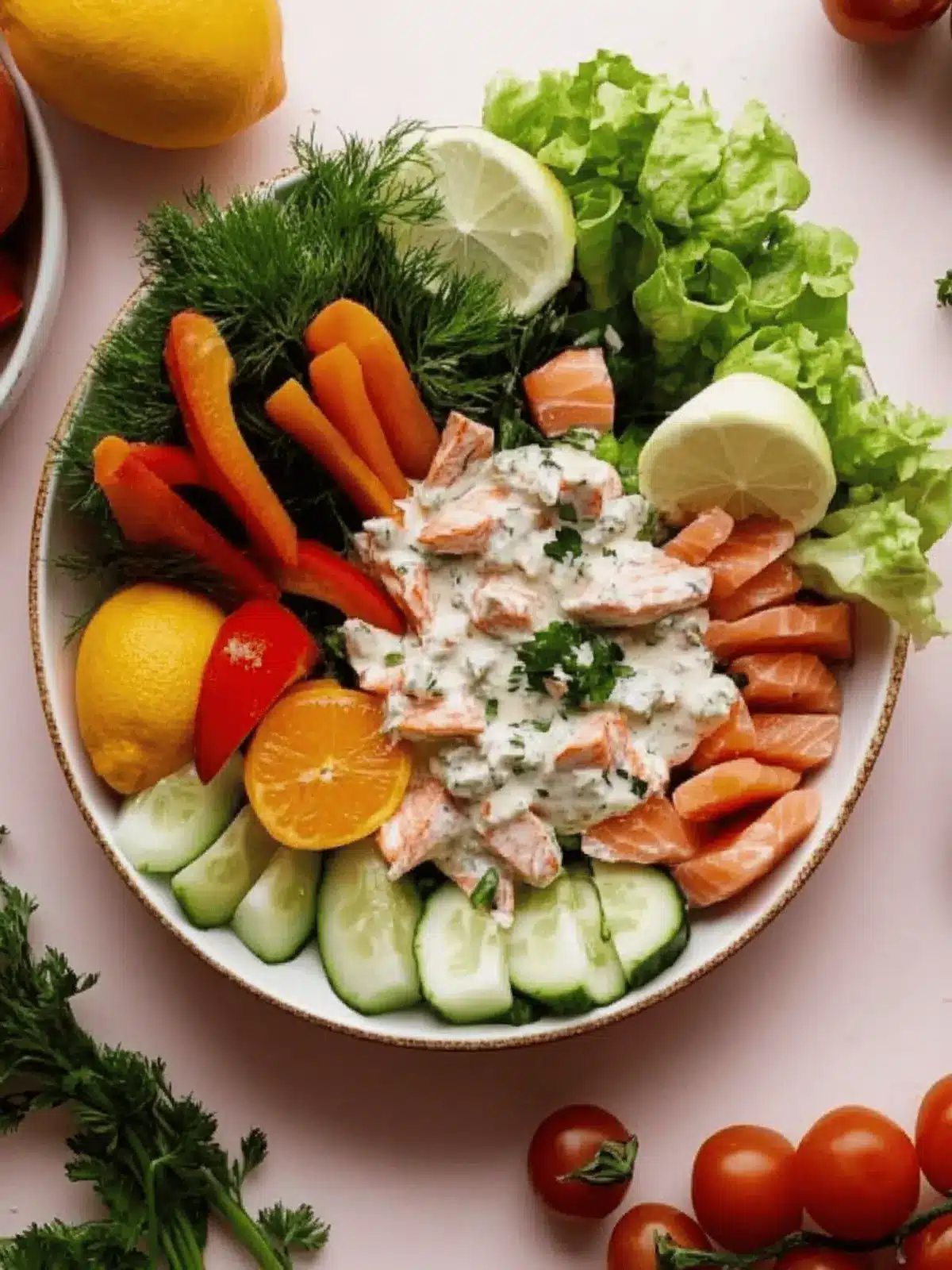 Creamy Hot-Smoked Salmon Salad with Canned Salmon