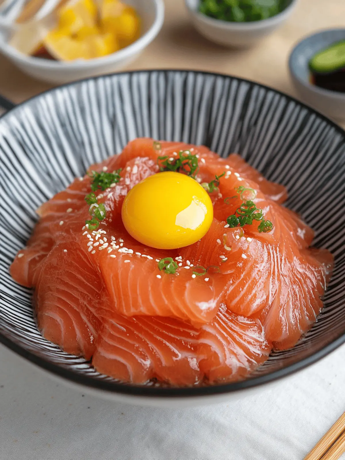 Korean Marinated Salmon Sashimi: Elevate Your Home Dining Experience 4 Korean Marinated Salmon Sashimi