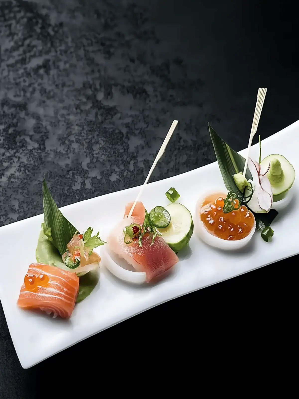 Nobu-Style Sashimi Spoons