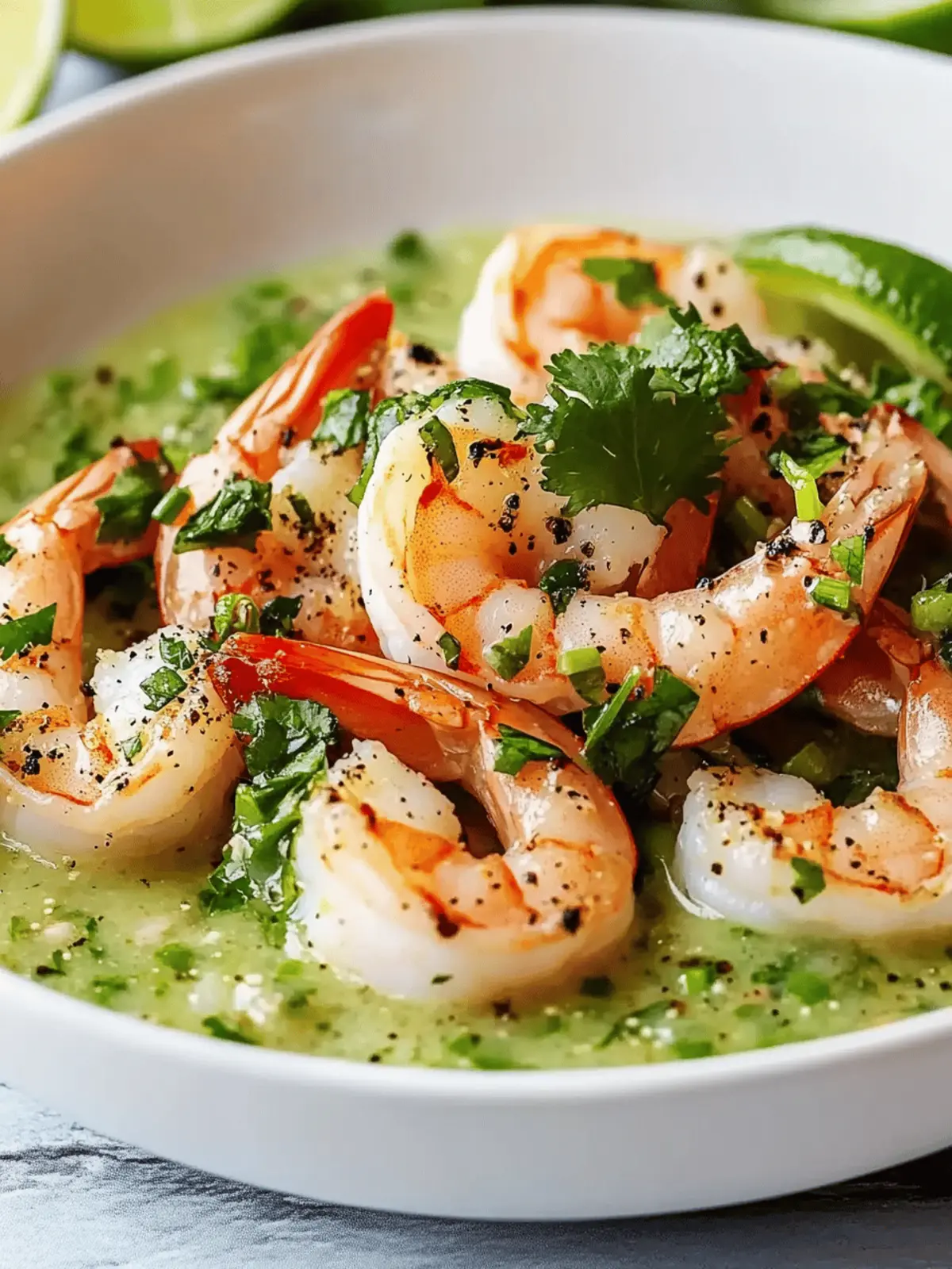 Savory Shrimps in Culichi Salsa for a Healthy Treat 4 Shrimps in Culichi Salsa