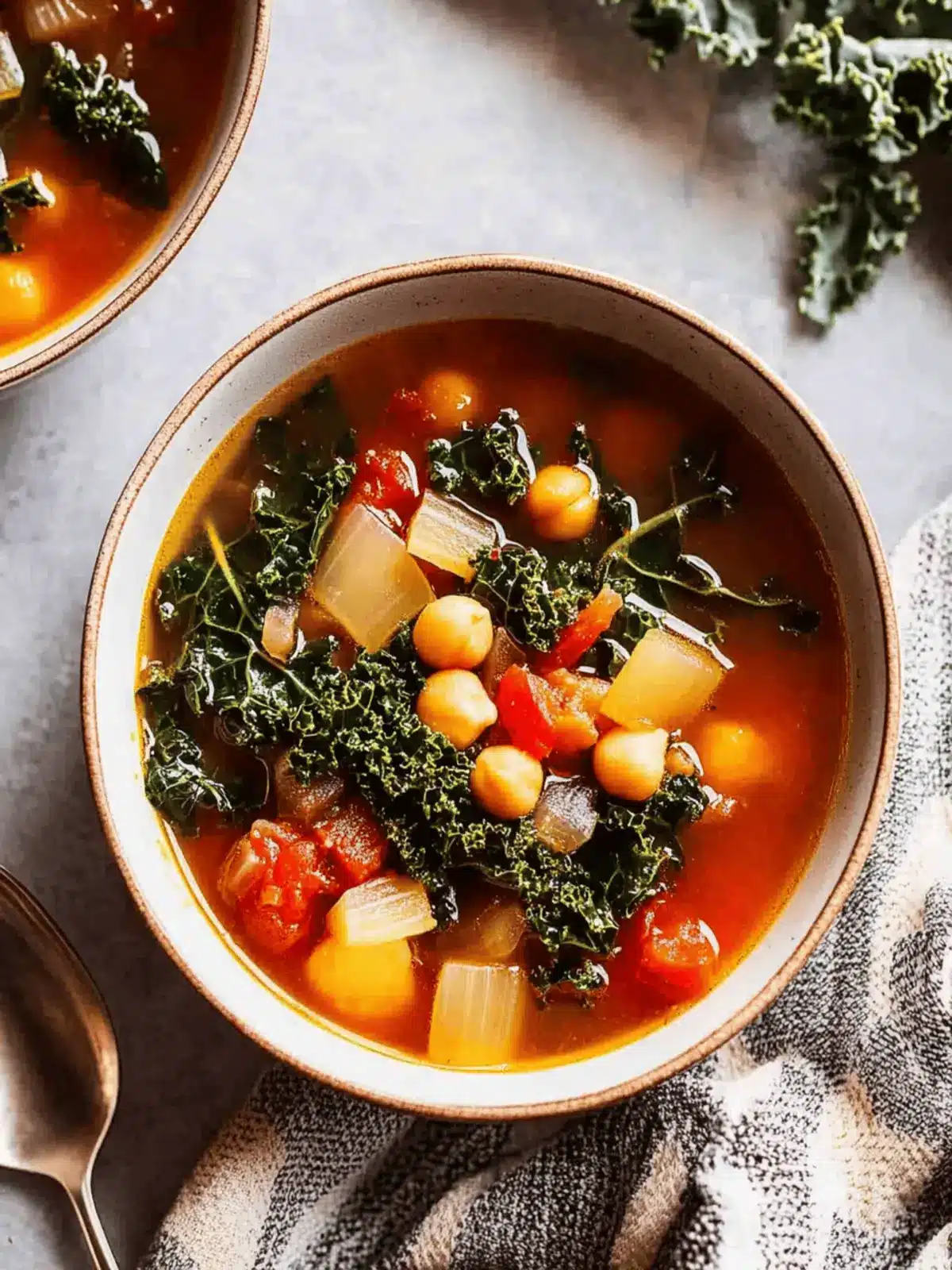 Chickpea and Kale Soup