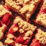 Strawberry Crumble Bars