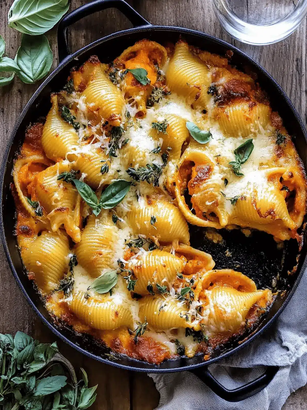 Butternut Squash and Cheese Stuffed Pasta Shells Delight 3 Butternut Squash and Cheese Stuffed Pasta Shells.