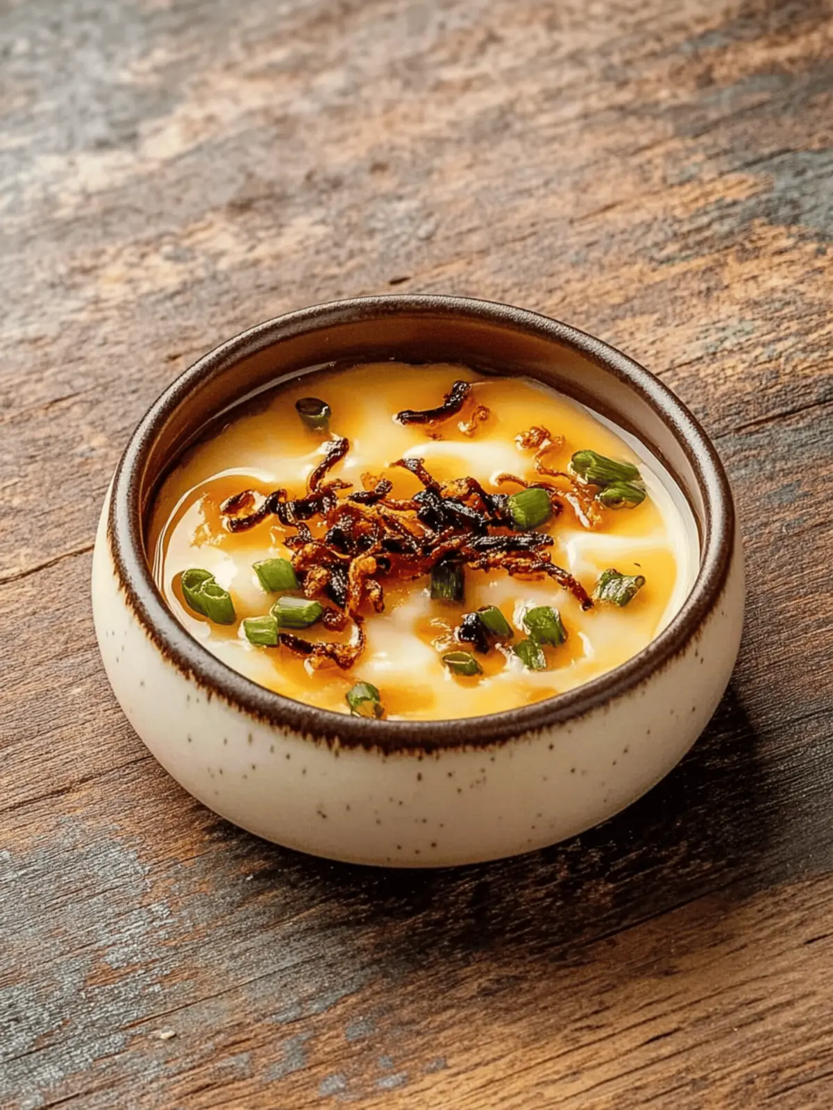 Chawanmushi-Inspired Steamed Eggs with Crispy Shallot Chilli Oil Magic 4 Chawanmushi-inspired steamed eggs with crispy shallot chilli oil