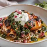 Chicken and Rice with Lime Chimichurri