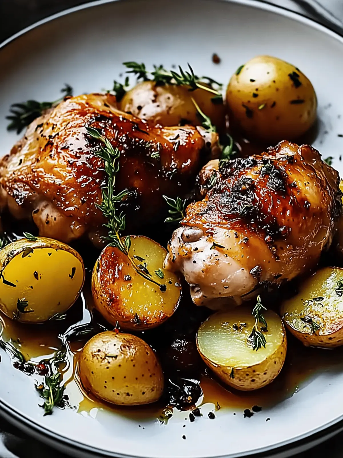 Chicken Thighs and Potatoes