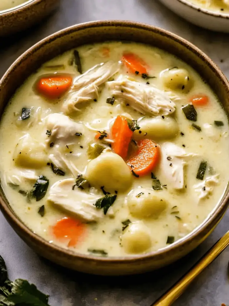 Chicken Gnocchi Soup