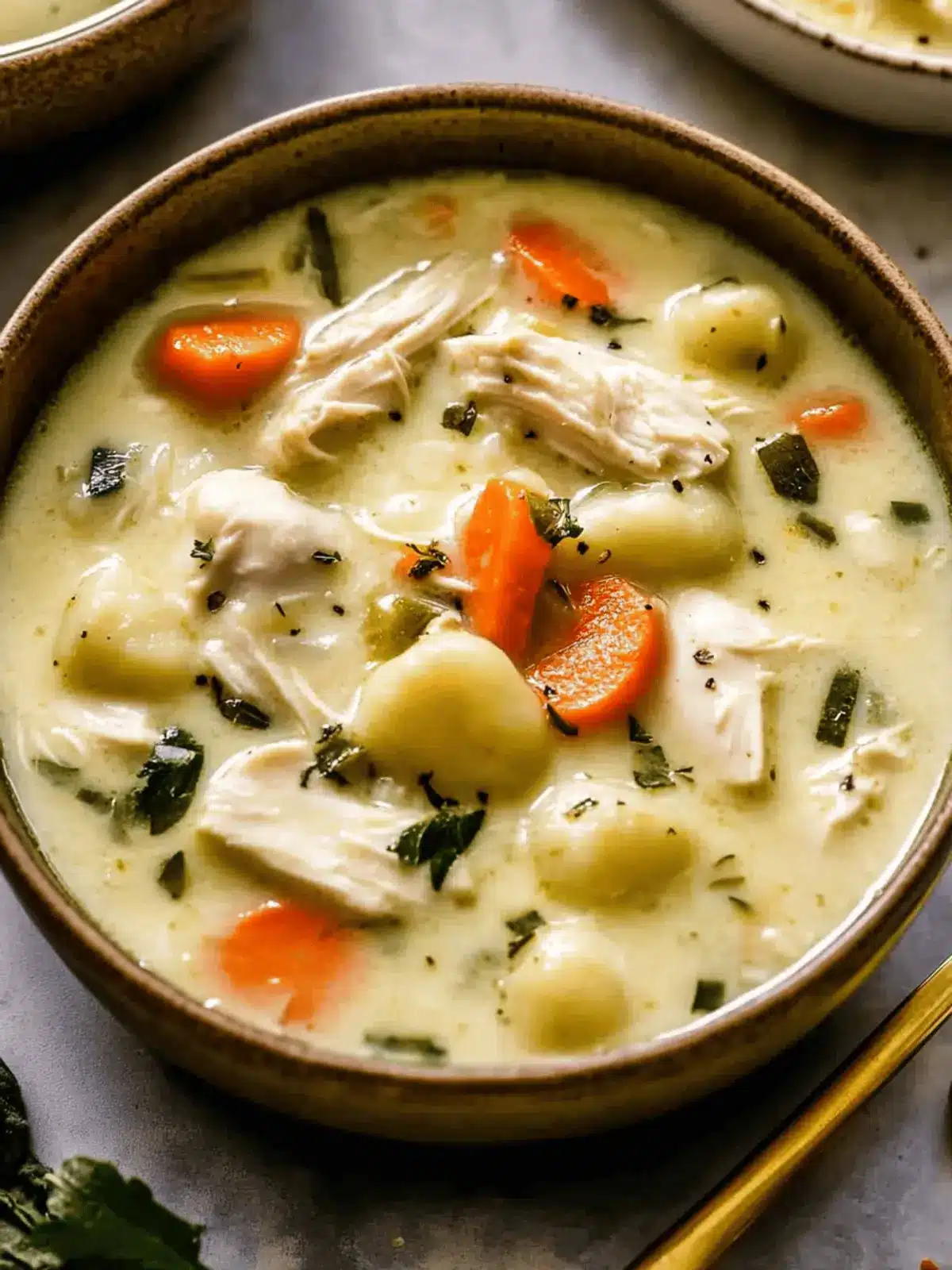 Chicken Gnocchi Soup