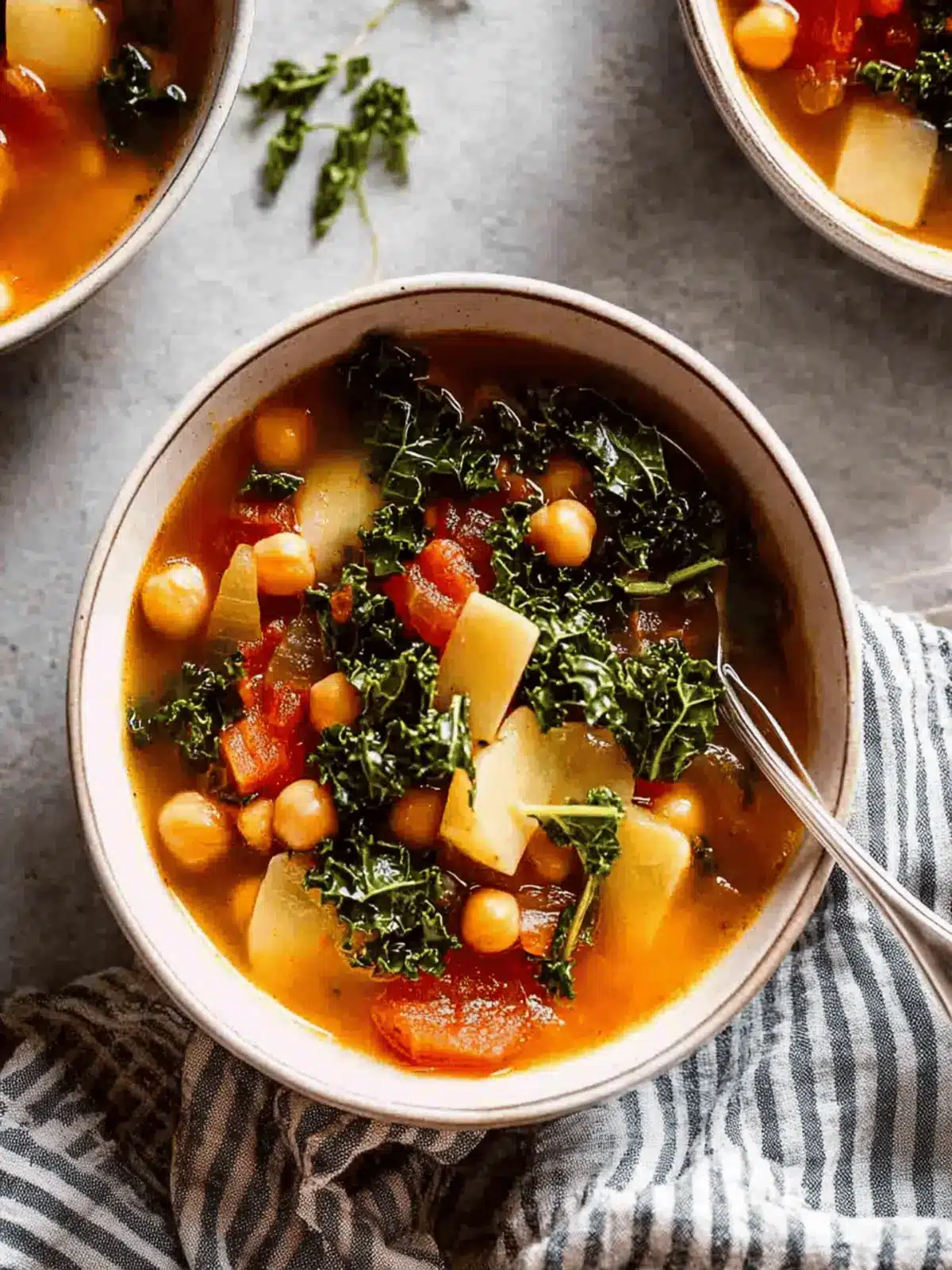 Chickpea and Kale Soup