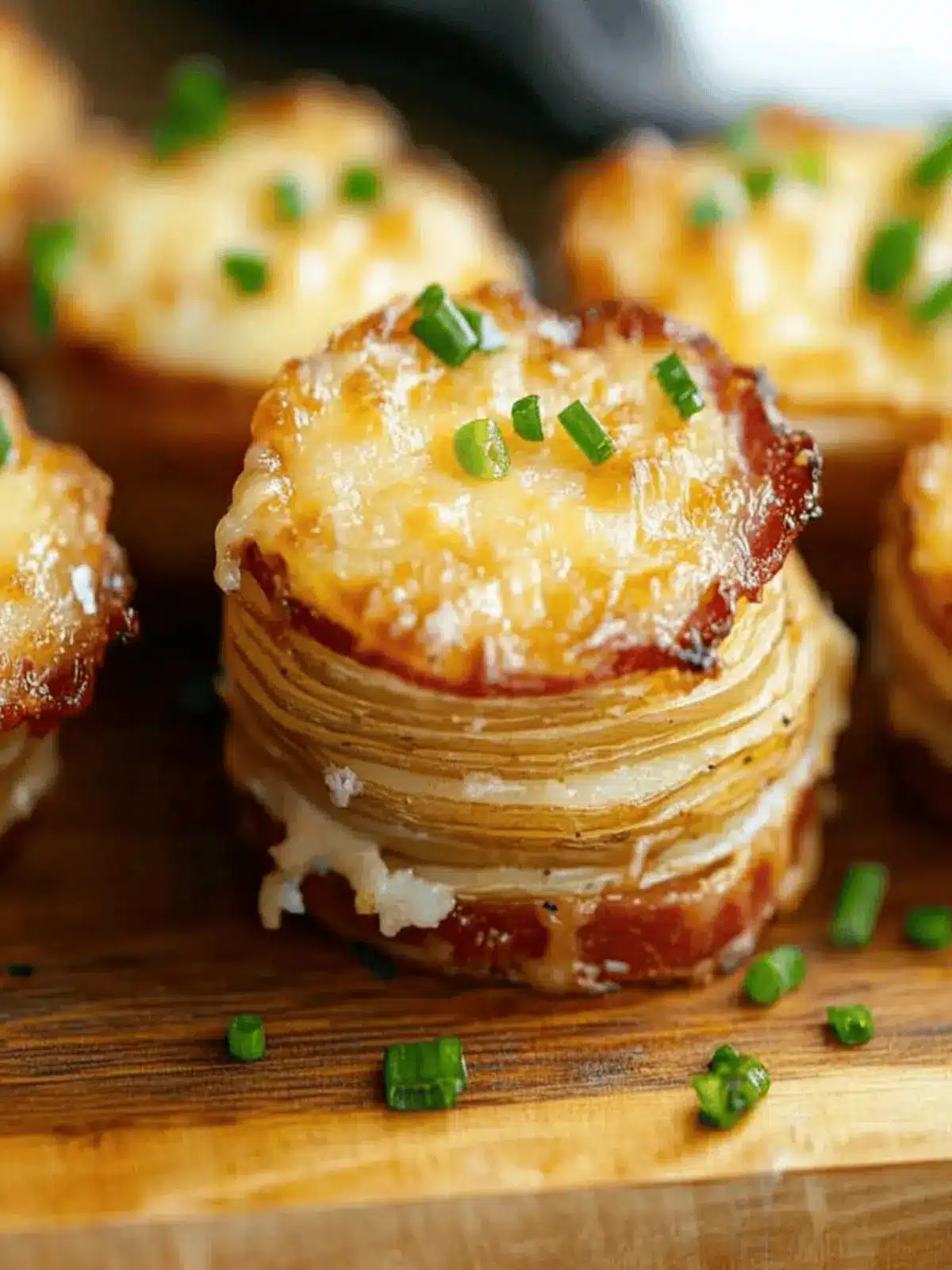 Cheesy Bacon Potato Stacks: Your New Favorite Comfort Food 3 Cheesy Bacon Potato Stacks