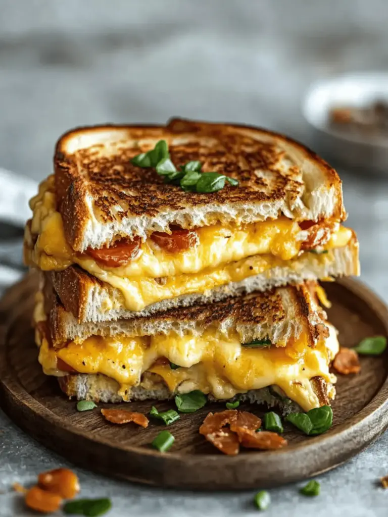 Breakfast Grilled Cheese
