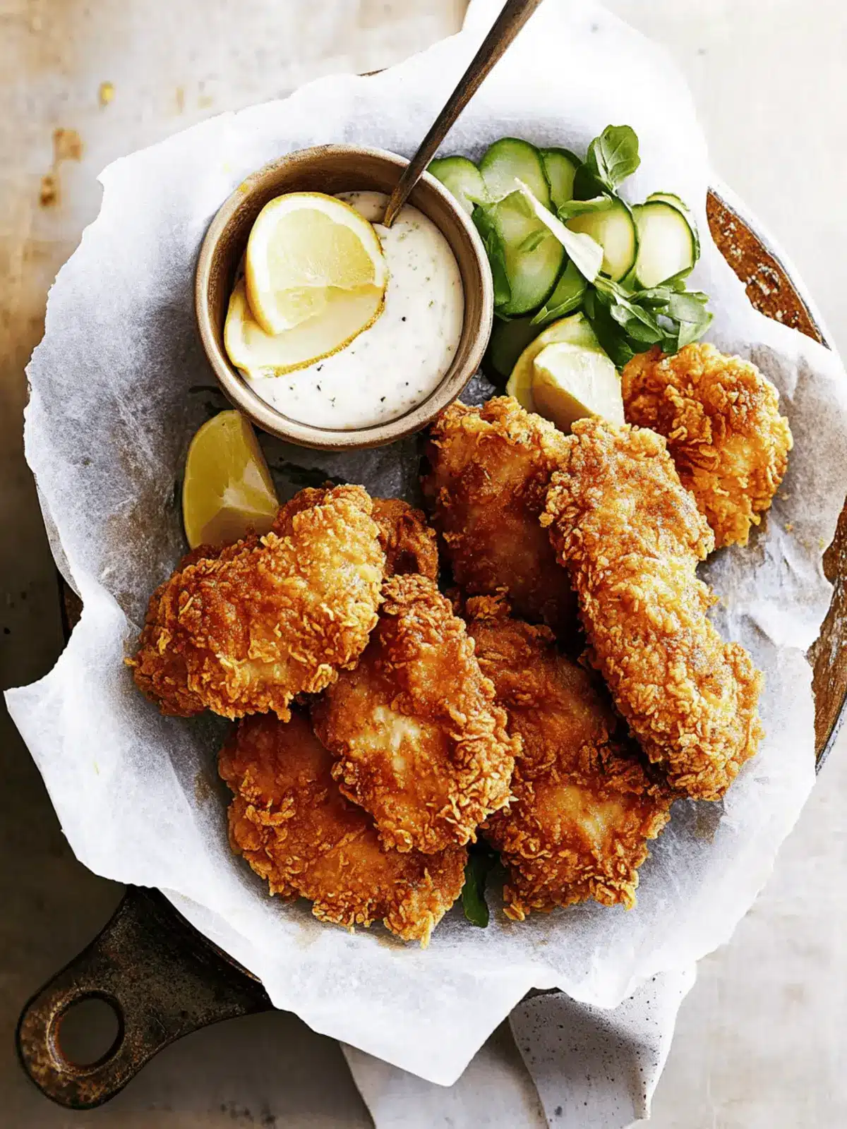 buttermilk not-fried chicken