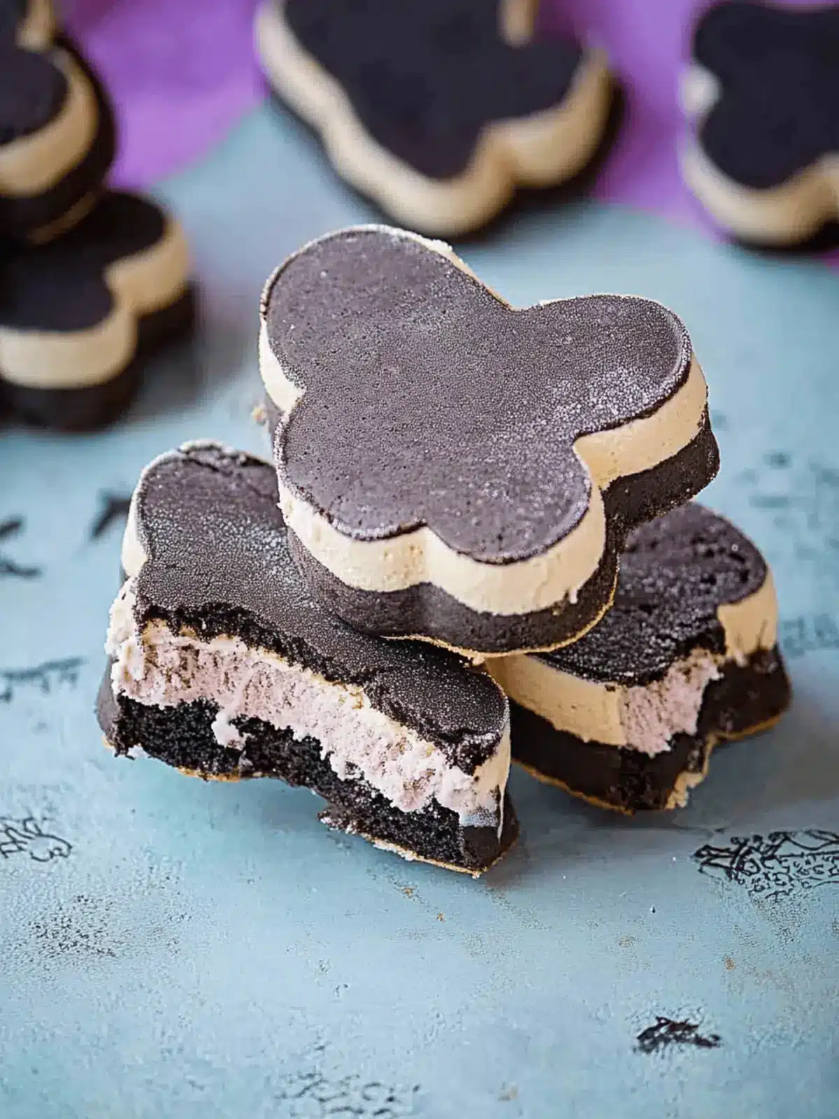 Vegan Ice Cream Batwiches