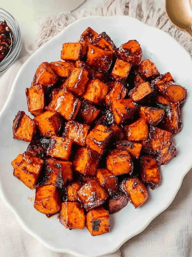 Maple & Molasses Glazed Sweet Potatoes