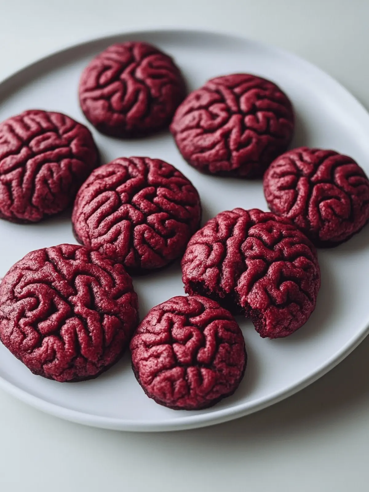 Zombie Brain Cookies