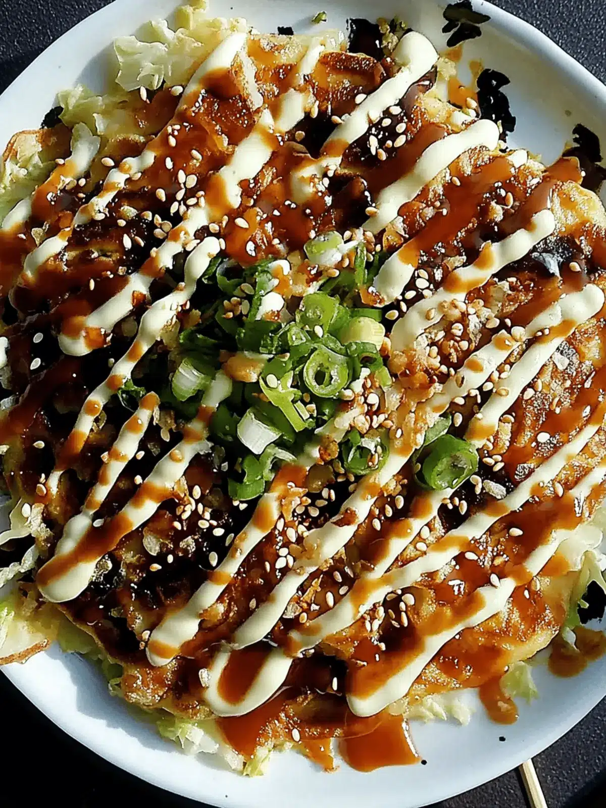 Deliciously Easy Okonomiyaki: Your Savory Japanese Cabbage Pancake 2 Okonomiyaki (Easy Japanese Cabbage Pancake)