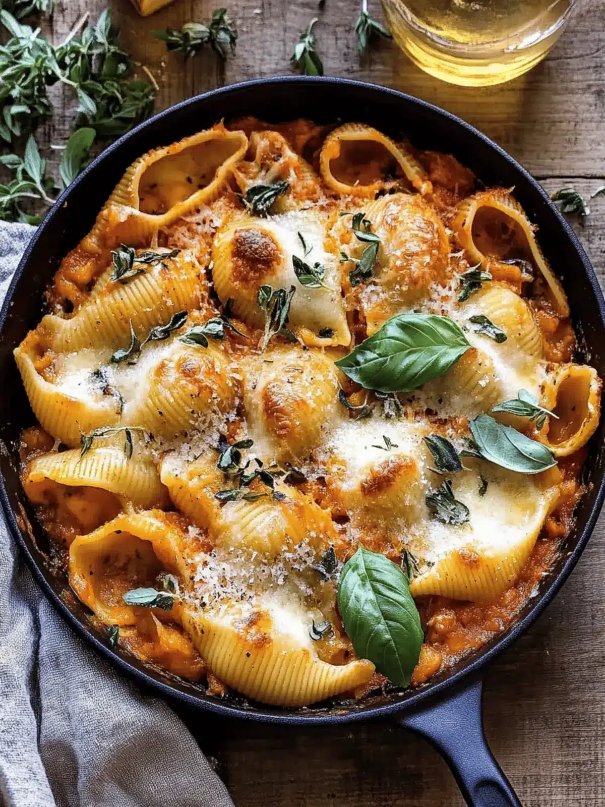 Butternut Squash and Cheese Stuffed Pasta Shells Delight 2 Butternut Squash and Cheese Stuffed Pasta Shells.