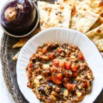Zaalouk – Eggplant and Tomato Dip