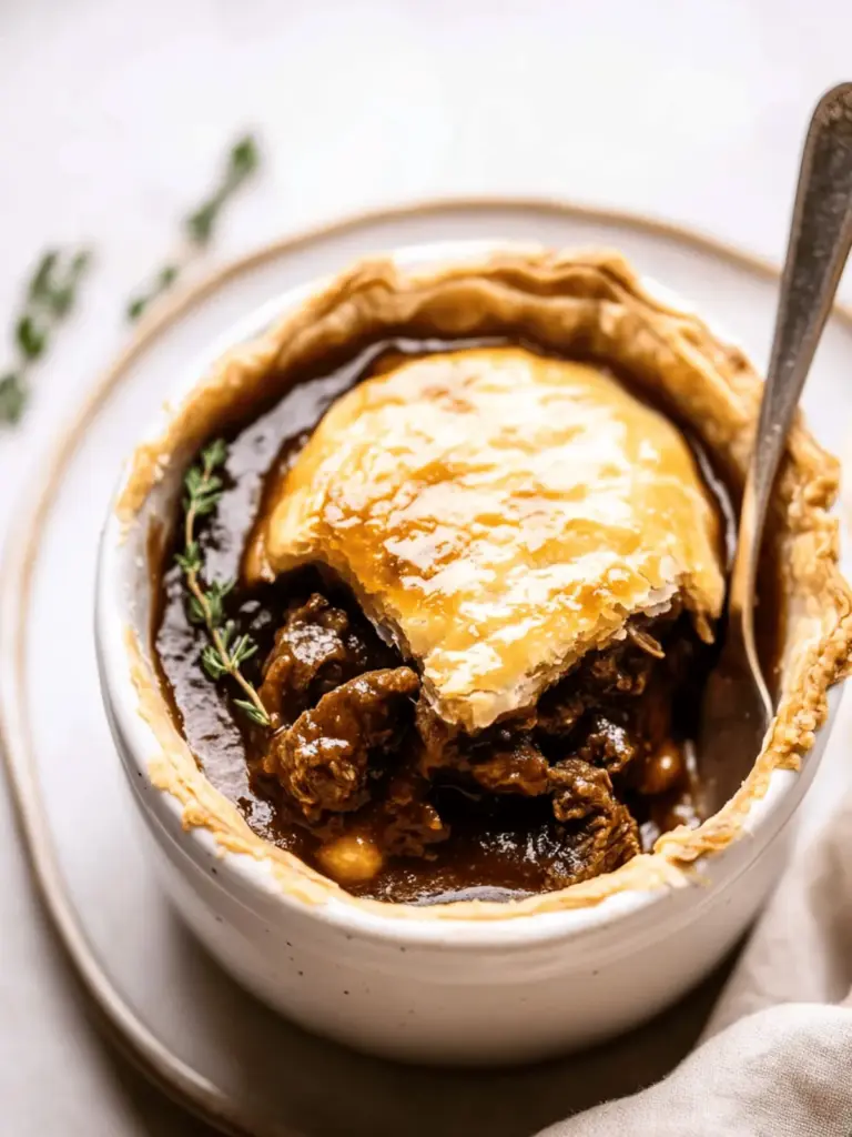Guinness Braised Beef Pot Pie
