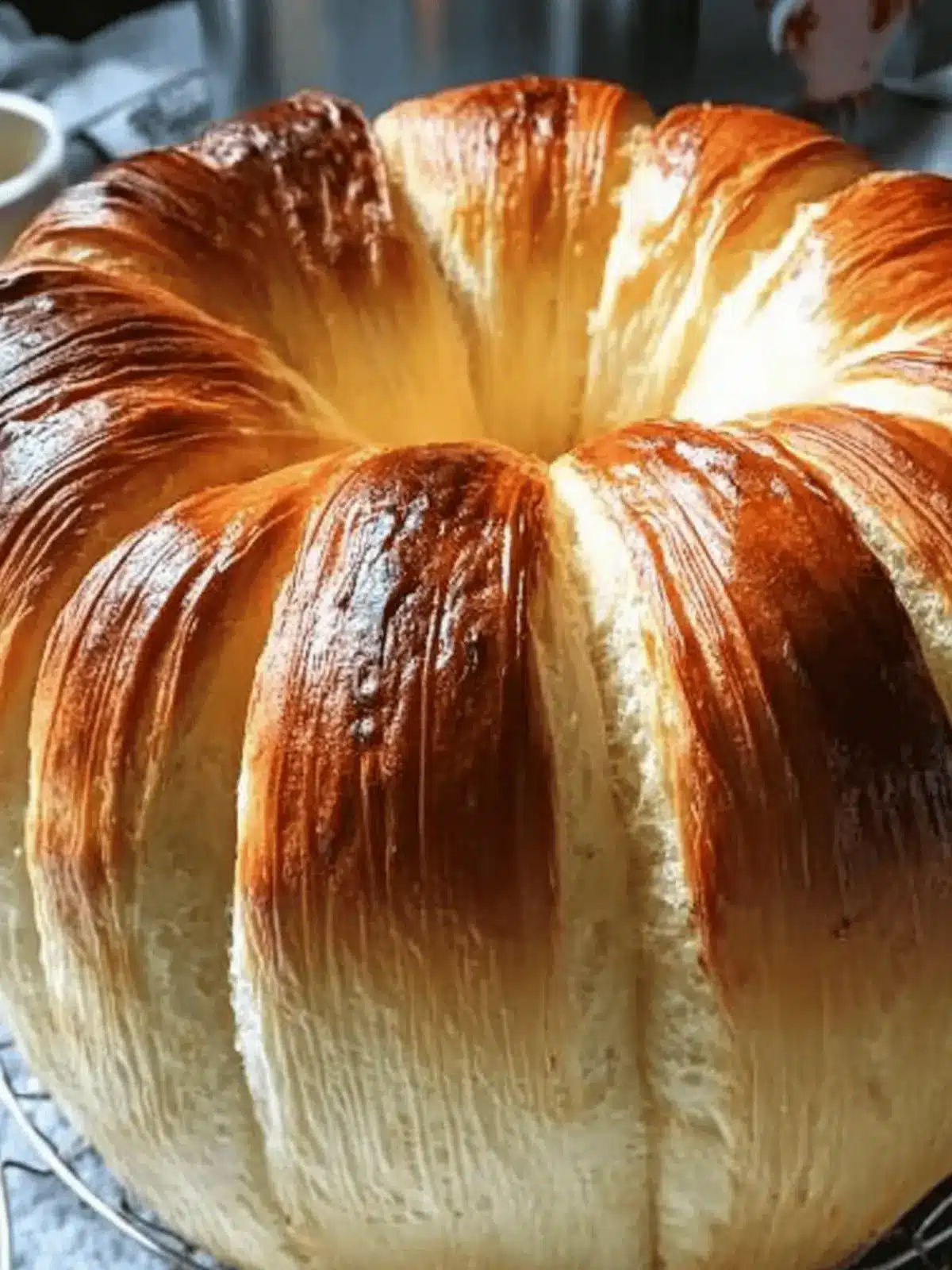 Soft and Fluffy Wool Roll Bread (Tangzhong)