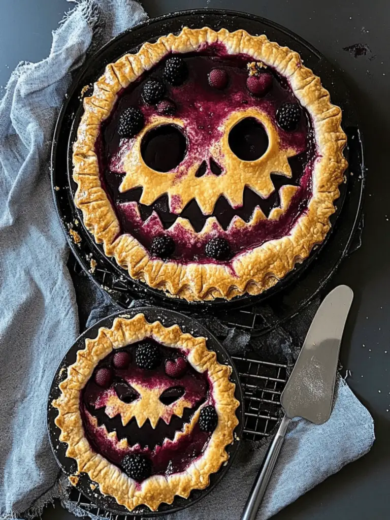 Spooky Good Berry Pie