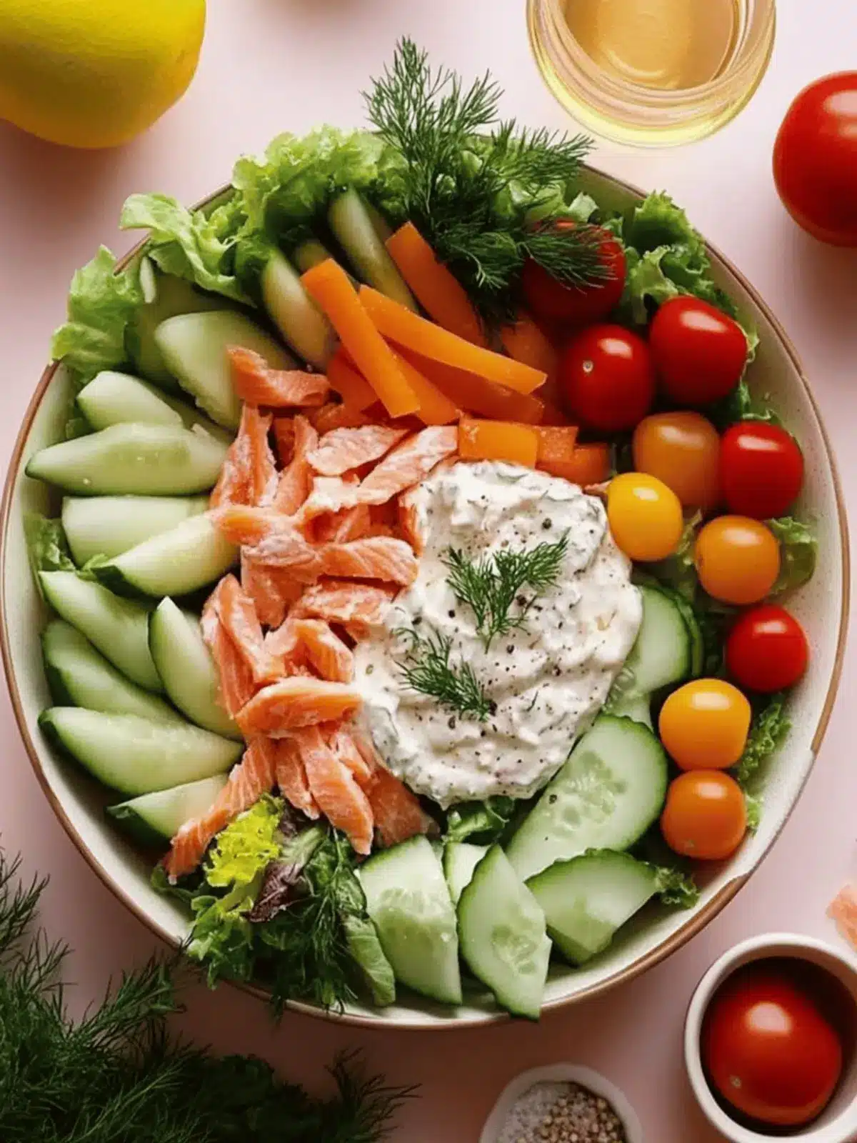 Creamy Hot-Smoked Salmon Salad with Canned Salmon