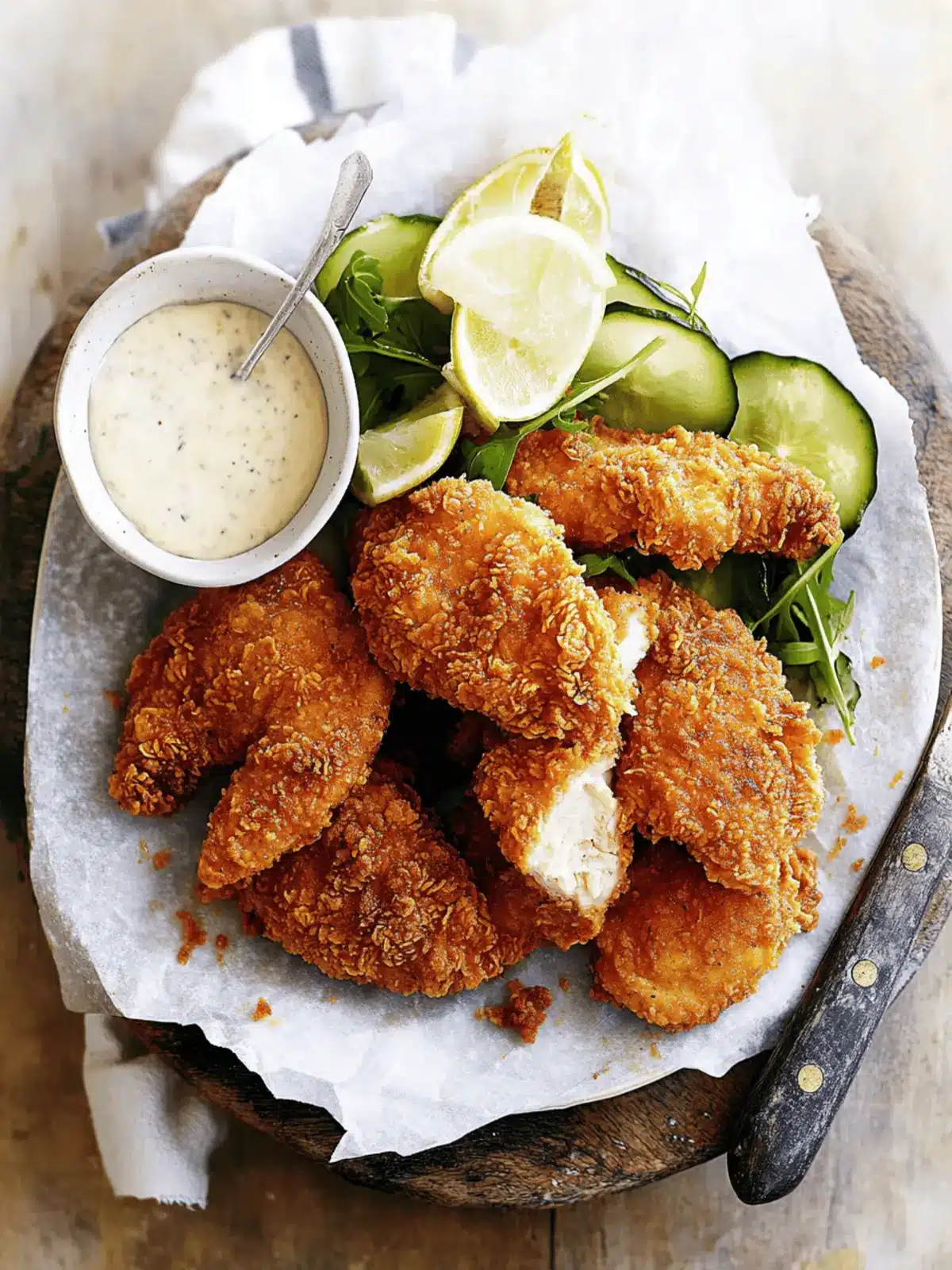 buttermilk not-fried chicken