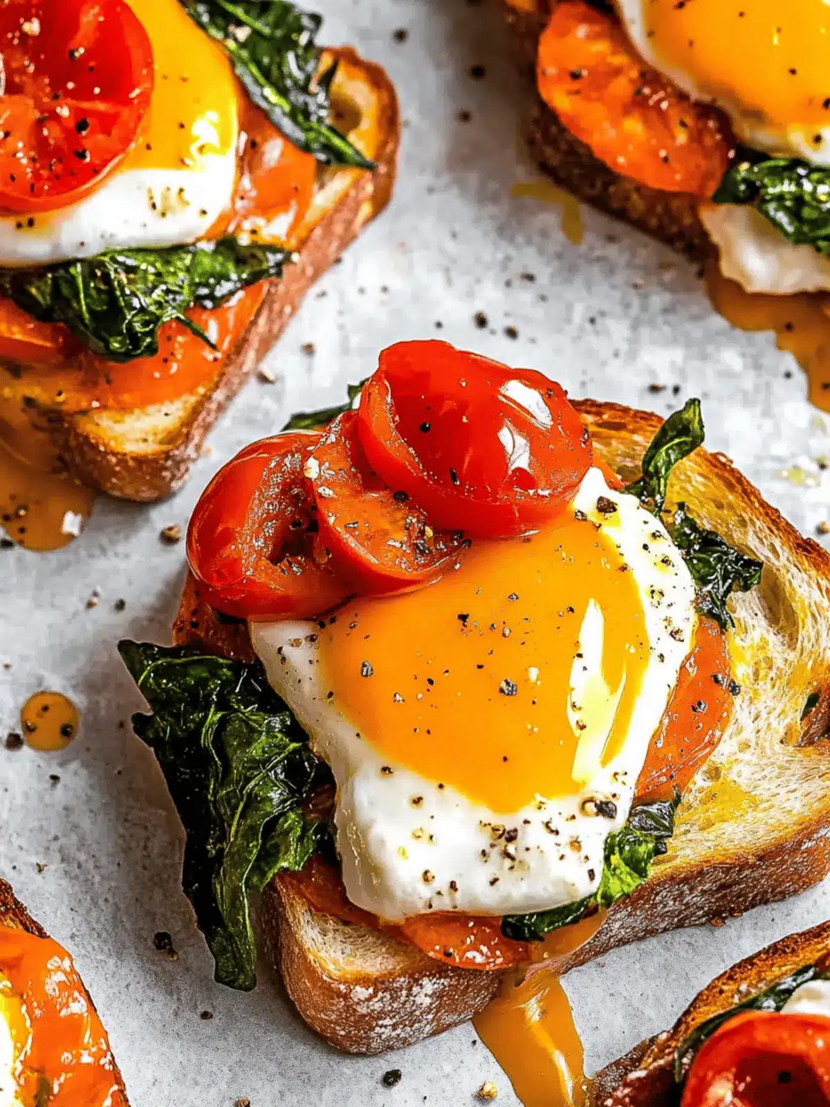 Mediterranean Breakfast Toast